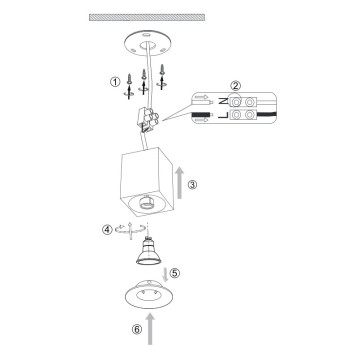 Светильник точечный Maytoni Alfa C013CL-01B-2