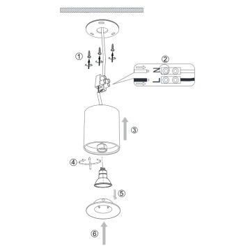 Светильник точечный Maytoni Alfa C014CL-01B-1