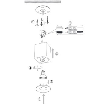 Светильник точечный Maytoni Alfa C015CL-01B-2