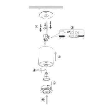 Светильник точечный Maytoni Alfa C016CL-01S-3