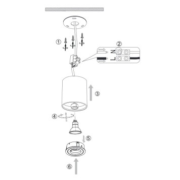 Светильник точечный Maytoni Atom C016CL-01W-16