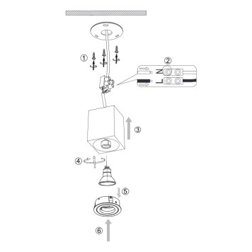 Светильник точечный Maytoni Atom C017CL-01B-12