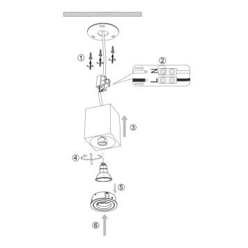 Светильник точечный Maytoni Alfa C017CL-01S-3