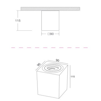 Светильник точечный Maytoni Atom C017CL-01W-11