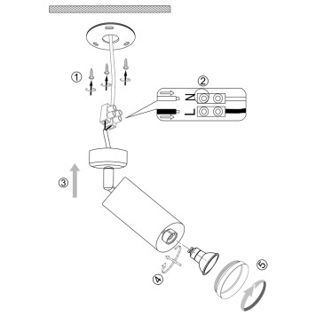 Светильник точечный Maytoni Focus C017CW-01G-3
