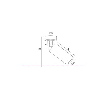 Светильник точечный Maytoni Focus C017CW-01G-5