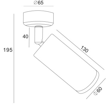 Светильник точечный Maytoni Focus C017CW-01MG-8