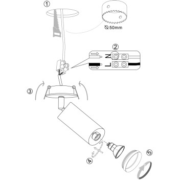 Светильник точечный Maytoni Focus C018CL-01MG-10