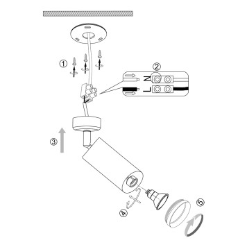 Светильник точечный Maytoni Focus Design C034CL-01G-8