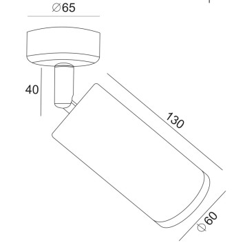 Светильник точечный Maytoni Focus Design C034CL-01W-8