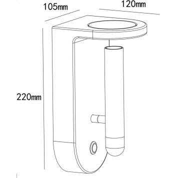 Спот Maytoni Synergy C034WL-L5W3K-9