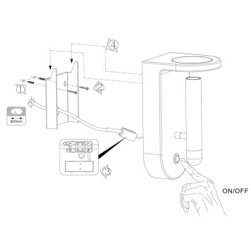 Спот Maytoni Synergy C034WL-L5W3K-10