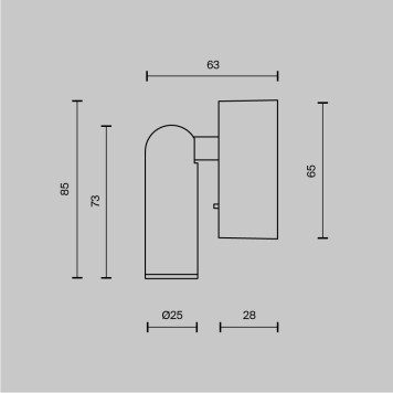 Спот Maytoni Mirax C039WL-L3B3K-11