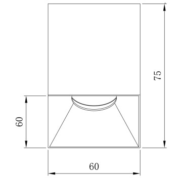 Светильник точечный Maytoni Alfa LED C065CL-8W2.7K-SQ-B-9