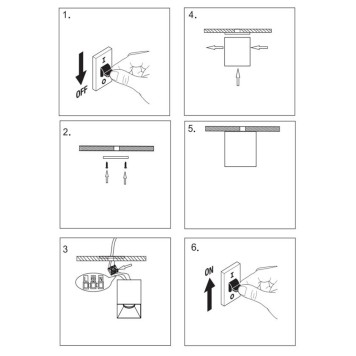 Светильник точечный Maytoni Alfa LED C065CL-8W2.7K-SQ-B-10