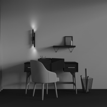 Бра Maytoni Calipso C082WL-24W2.7K-B-1