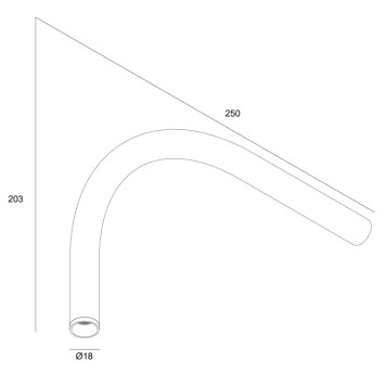 Трековый светильник Maytoni Axity Eye C104WL-3W3-6K-B-8