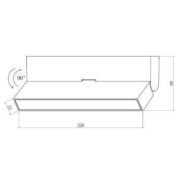 Светильник точечный Maytoni Basis Rot C133CL-12W4K-W-6