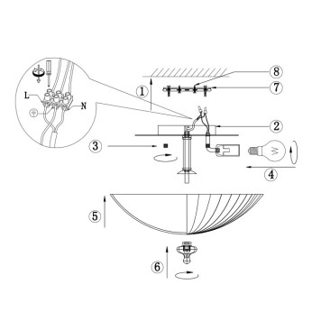 Светильник потолочный Maytoni Bonnet C809CL-04CH-2