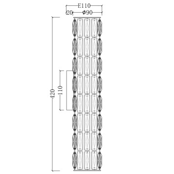 Бра Maytoni Talento DIA008WL-02CH-7