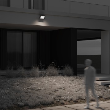 Уличный настенный светильник Maytoni Flood FL001-L100B4K-1