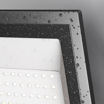 Уличный настенный светильник Maytoni Flood FL001-L150B6K-3