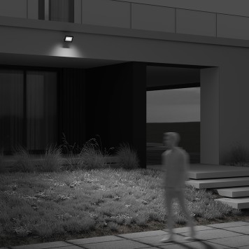 Уличный настенный светильник Maytoni Flood FL001-L50B6K-1