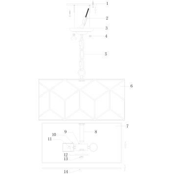 Люстра Maytoni Messina H223PL-03G-2