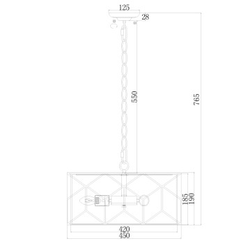 Люстра Maytoni Messina H223PL-03G-3