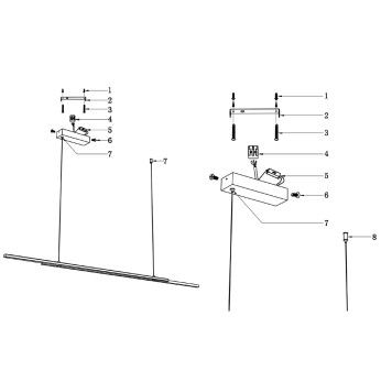 Люстра Maytoni Halo MOD005PL-L48BSK-5
