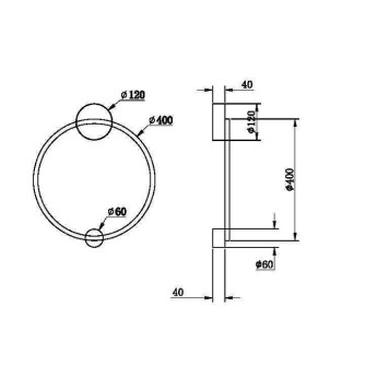 Бра Maytoni Halo MOD005WL-L22BSK-3