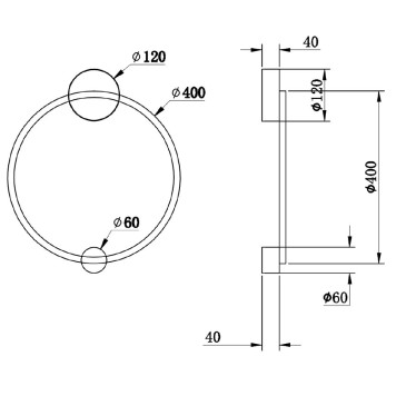Бра Maytoni Halo MOD005WL-L24BSK-3