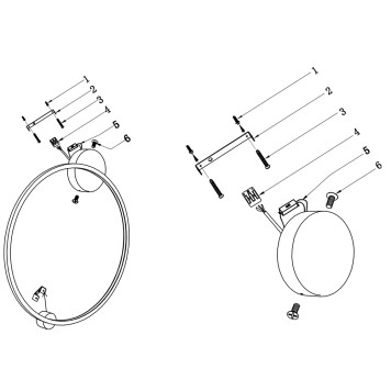 Бра Maytoni Halo MOD005WL-L46BSK2-4