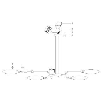 Люстра Maytoni Ventura MOD012CL-12G-8