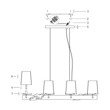 Люстра Maytoni Landmark MOD040PL-08CH-1