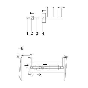 Бра Maytoni Puntes MOD043WL-01G-2