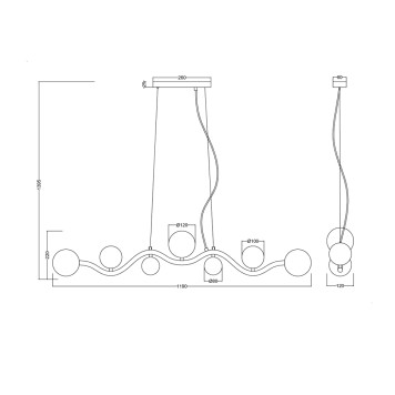 Люстра Maytoni Uva MOD059PL-07CH-5