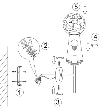 Бра Maytoni Ligero MOD061WL-01BS-2