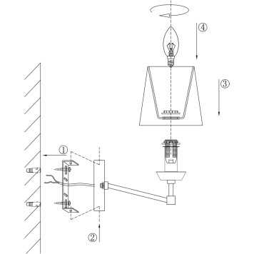 Бра Maytoni Beira MOD064WL-01N-1