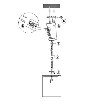 Люстра Maytoni Torony MOD066PL-01CH-5