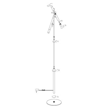 Торшер Maytoni Vigo MOD070FL-02B-4