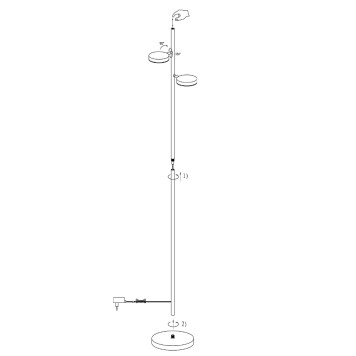 Торшер Maytoni Fad MOD070FL-L12W3K-8