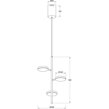 Люстра Maytoni Fad MOD070PL-L18WK-4