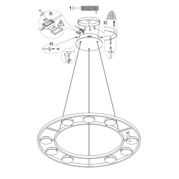 Люстра Maytoni Fad MOD070PL-L63W3K-7