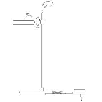 Лампа настольная Maytoni Fad MOD070TL-L8W3K-5