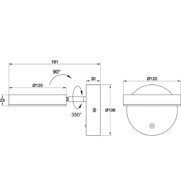 Спот Maytoni Fad MOD070WL-L8W3K-5