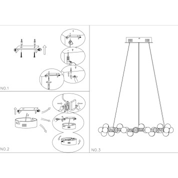 Люстра Maytoni Tessara MOD081PL-L60G3K-12