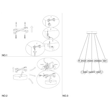 Люстра Maytoni Tessara MOD081PL-L84G3K-9