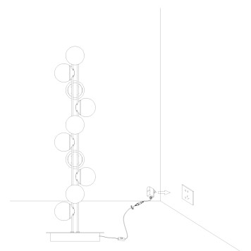 Лампа настольная Maytoni Tessara MOD081TL-L14G3K-5