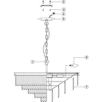Люстра Maytoni Revero MOD085PL-12BS-8